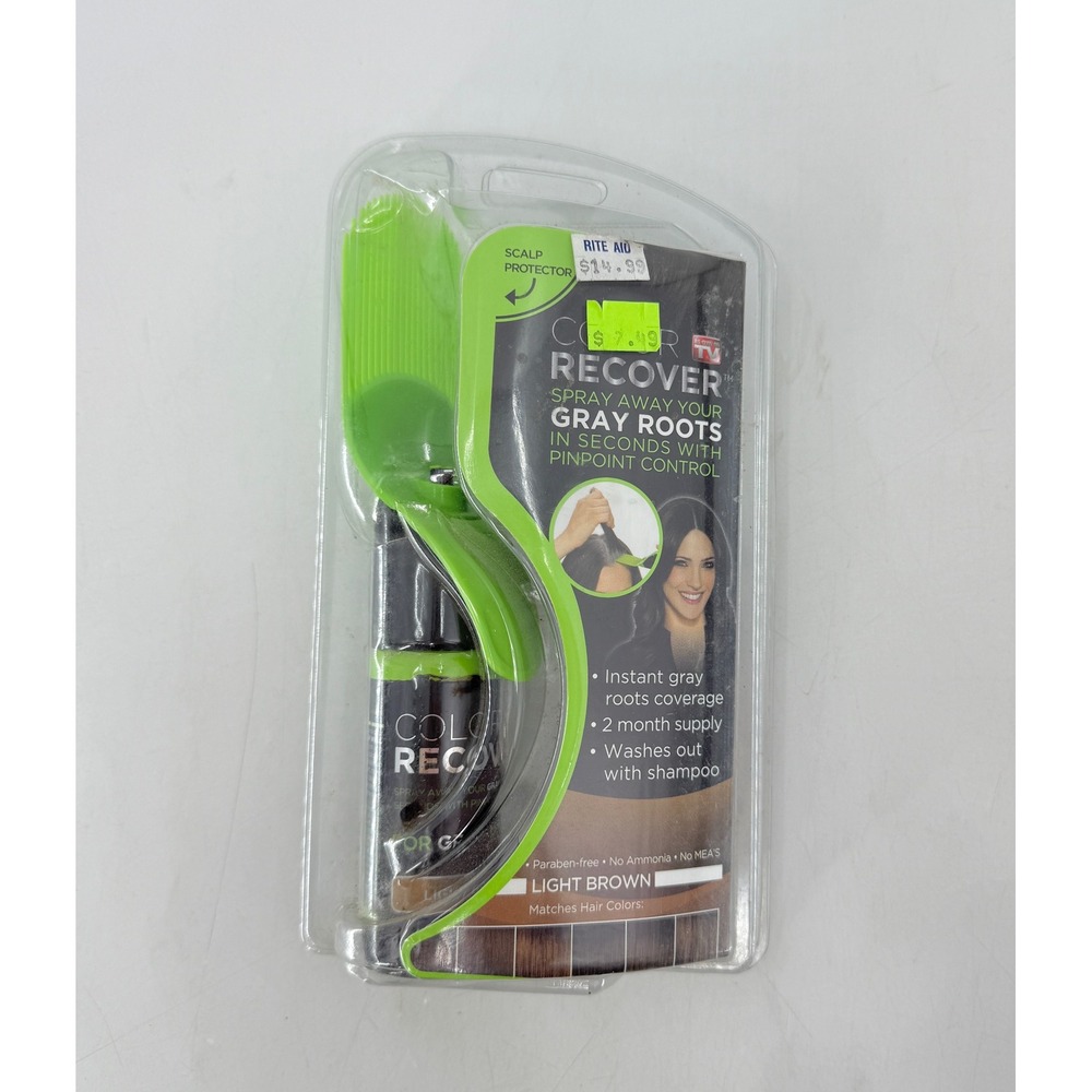 Color‎ Recover Light Brown Spray Away Gray Roots Hair Touch Up Concealer